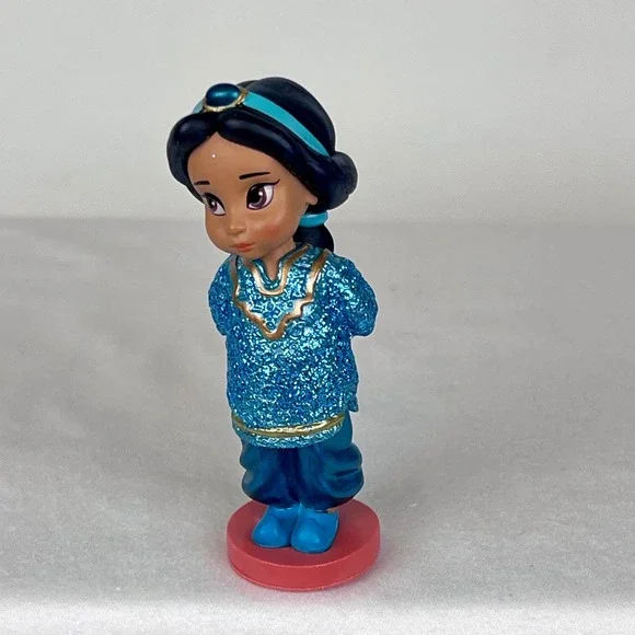 Disney Animator Princess 3" Figures set of 9 Ariel Belle Snow White Pocahontas - Picture 14 of 16